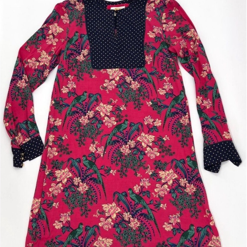 Maeve Navy Polka Dot Dress